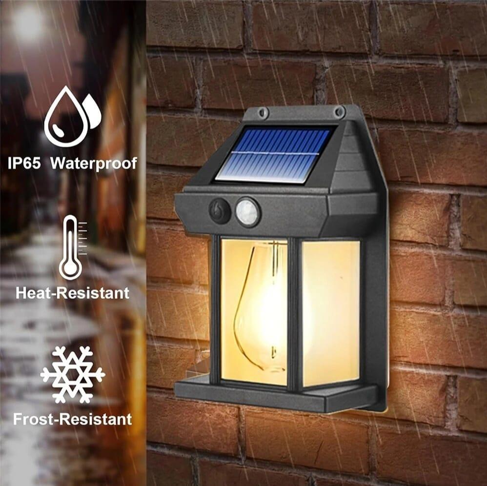 Solar Sensor Lamp with Smart Sensor & Waterproof Design - 1 Pc